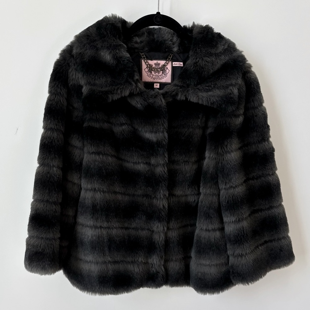 Juicy Couture Faux Fur Coat